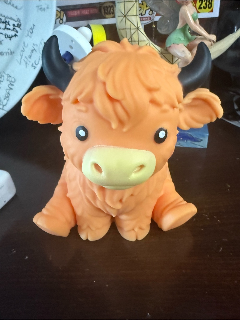 Cute Highland Cow Squishy – Soft and Adorable